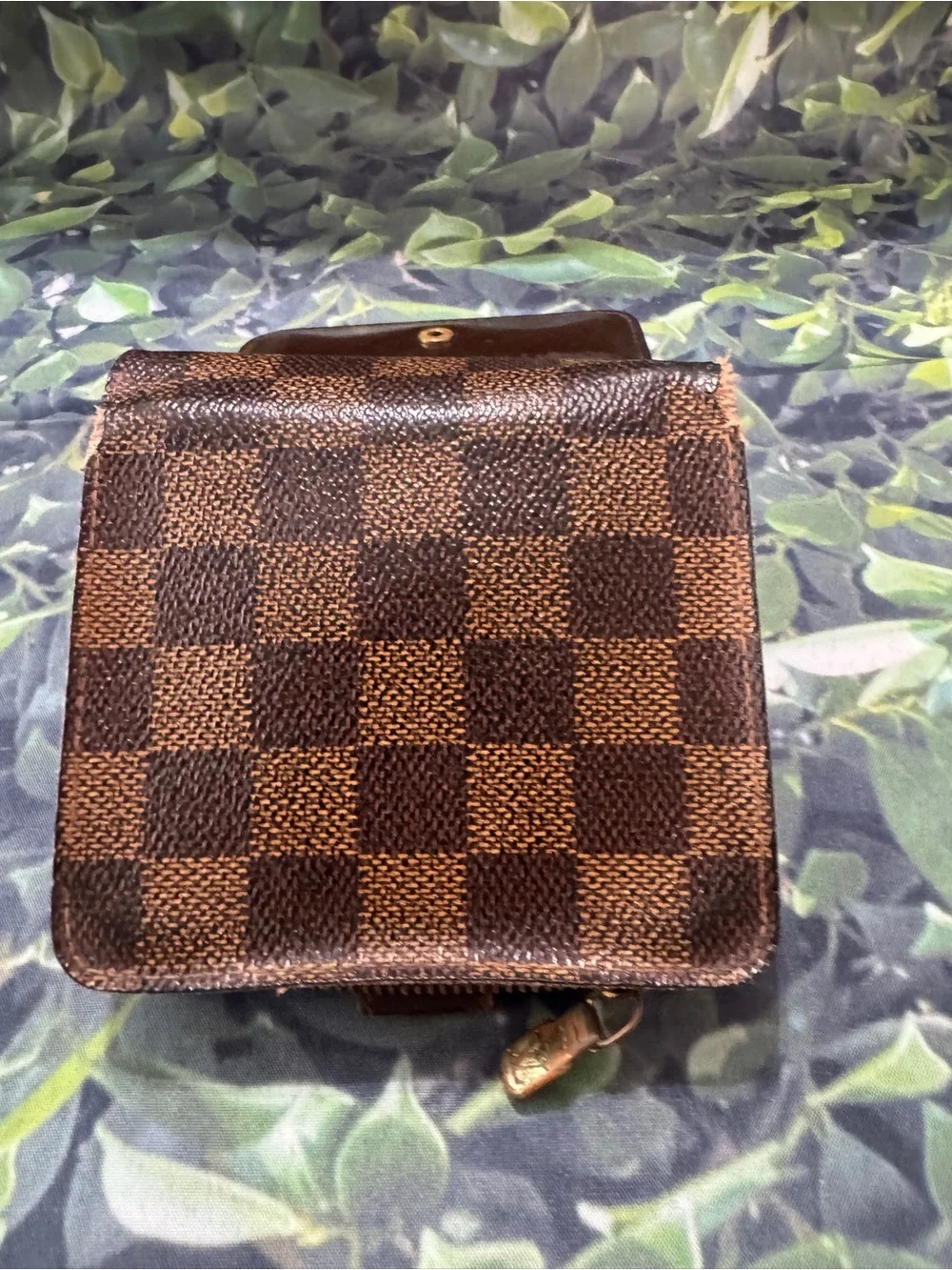 Louis Vuitton Damier Compact  Wallet - Brown
